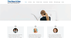 Desktop Screenshot of houradayentrepreneur.com